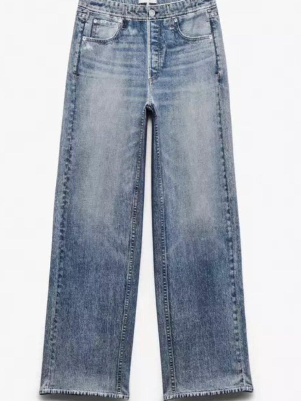 Rag & Bone Miramar Wide-Leg Pants (sweatpant jeans)